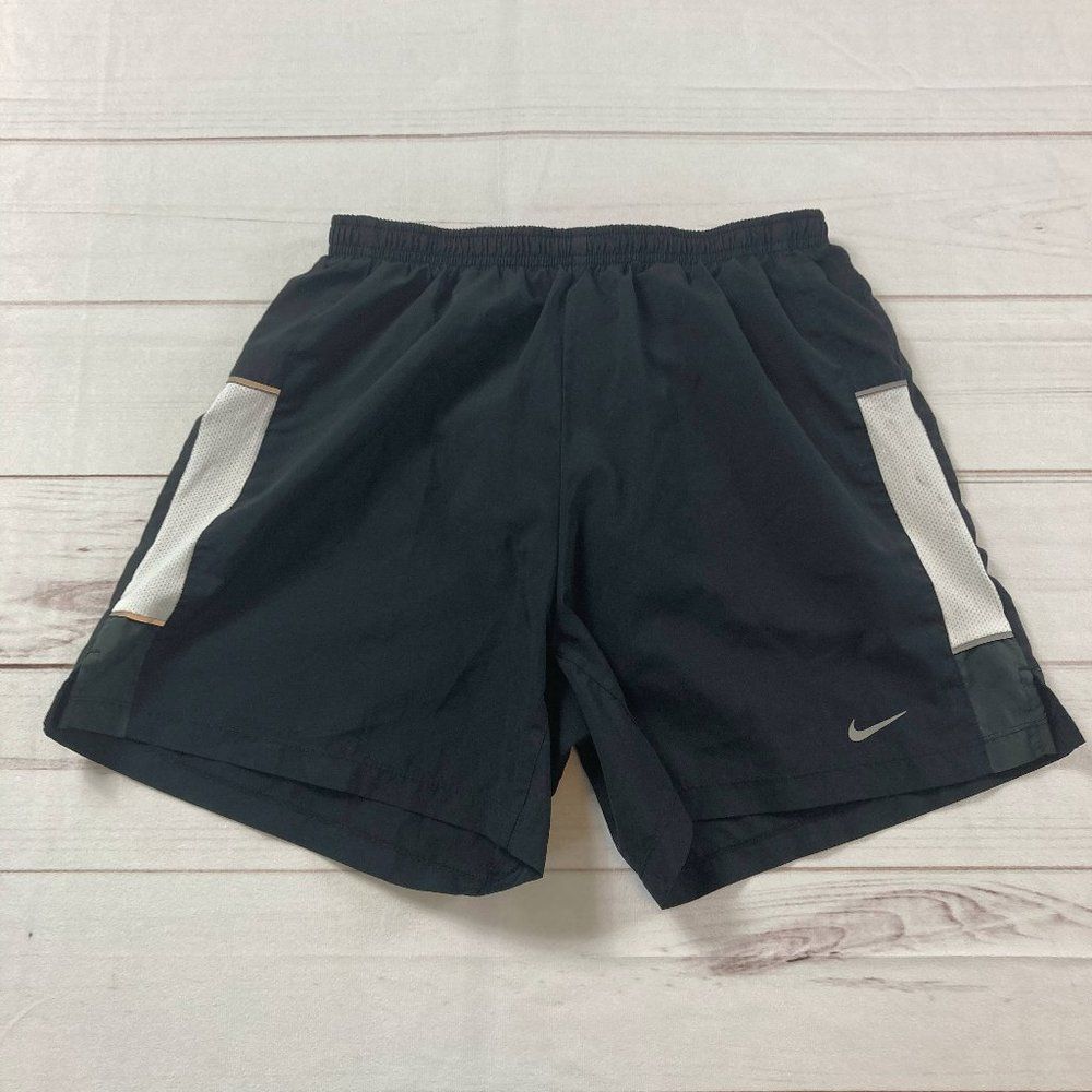 Nike Womens Black Dri Fit Elastic Waist Pull On Activewear Athletic Shorts Sz S